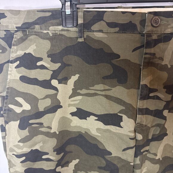 Goodthreads‎ Pants Mens 40W X 29L Olive Green Camouflage Army Cargo Hunting Fish - Picture 3 of 10